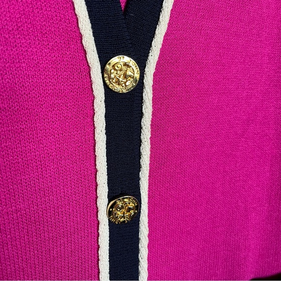 RARE St. John 3 Piece Luxury Purple and Blue Suit Set Size 8 - Picture 3 of 13